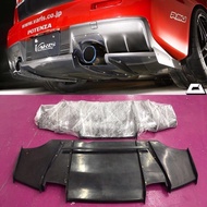 varis universal rear diffuser v2 model ( pnp for lancer inspira evo x and varis rear bumper )