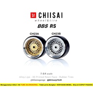 CHIISAI KAGE Rubber Tire Model BBS RS 10mm AXLE TUBE