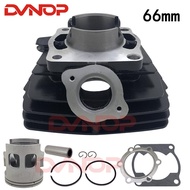 Motorcycle Cylinder Kit piston ring gasket Set Bore 66mm For Yamaha DT175