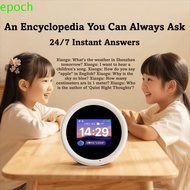 EPOCH N2 Smart Alarm Clock, Self-Discipline Timer AI Technology AI Speaker, Educational Robo AI Dial