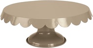 contento 672252 Cake Stand, Brown, Size: Diameter 7.9 x 3.3 inches (20 x 8.5 cm) (S)