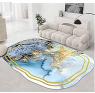 客廳臥室茶幾沙發地毯【奢華異形19】尺寸【80*120cm】