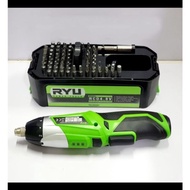 mesin bor baterai ryu bor cordles Ryu Rcd 4.8v Ryu bor