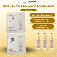 Whoo Radiant Essence Foundation Regenerating Concealer Package