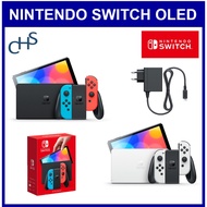Nintendo Switch OLED Gaming Consoles Game Neon Blue Red White 1 Year Manufacturer Warranty