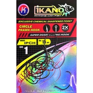 IKANO PRAWN HOOK CIRCLE HK 2X IPCH *MADE IN KOREA* Prawning Hook Circle Hook