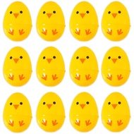 Easter Egg Lucky Draw Ball Touch Draw Egg Toy Colorful Plastic Paper Shell Open Egg Ball diy Capsule