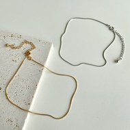 18k Gold Stainless Steel SIlky Thin Anklet