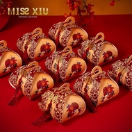 MISSXIU [Lantern Box] Wedding Candy Box Wedding Candy Box Chinese Portable Candy Packaging Box Paper