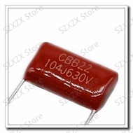 ตัวเก็บประจุ CBB22 104J630V 100NF 630V104J 630WV 0.1UF P15ระยะห่างของตะกั่ว15มม.