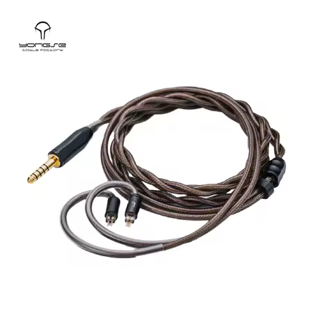 YONGSE Mech-X Cable Silver-plated Single Crystal Copper + Graphene Shielding Earphone Cable