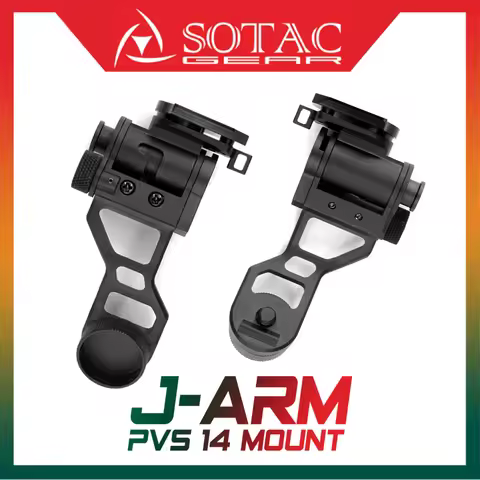2024 New J Arm NVG Mount for PVS14 PVS 14 PVS-14 Lightweight Helmet Mount By Aluminum Night Vision G