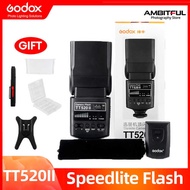 Godox TT520II Thinklite Camera Flash with Build-in 433MHz Wireless Signal +Trigger Transmitter for C
