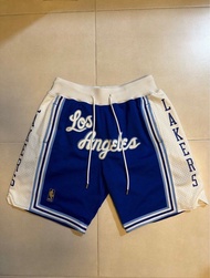 NBA JUST DON LAKERS SHORTS