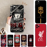 iPhone 12 13 Mini 12 Pro Max 13 14 Pro Max 14 Plus 17 air Q10 Liverpool Football Soft black phone ca