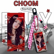 GANTUNGAN PHOTOSTRIP BABYMONSTER CHOOM/ BABYMONSTER CHOOM CLEAR ACRYLICKeychain KEYCHAIN BABYMONSTER