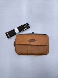 Original Cow Leather Handphone Case Handphone Bag Sling Bag Beg Tali Pinggang Beg Silang Kulit