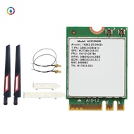 AX210 AX210NGW WiFi Card+Antenna WIFI 6E Bluetooth 5.2 2.4Ghz 5Ghz 3000Mbps M.2 Wireless Adapter 802.11Ax Network Card