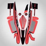 Stiker Striping Yamaha F1ZR CALTEX 2001 - List Motor F1ZR CALTEX 2001 - Lis Les Body F1ZR CALTEX 200