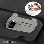 Universal Car Storage Clip Car Sunshade Card Glass Clip For Lexus CT ES IS GS LS LX RX UX NX CT200h 