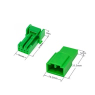 IL-AG5-4S-S3C1/AG5-4P-S3T2 suitable for Toyota Corolla fog light plug car connector including termin