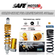 [legit baso] Honda click 125i/Mio Shock 300mm ohlins shock mio Click onlins type