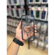 Sarung pengecasan wayarles magnetik bersalut mewah case untuk iPhone 12PM & 12Pro casing