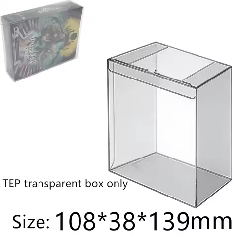 Transparent Box Protector For Deemo/PSV Collect Boxes TEP Storage Game Shell Clear Display Case