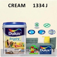 1334J CREAM ( 5L ) DULUX INSPIRE INTERIOR SMOOTH SHEEN PAINT