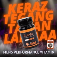 Erovit Men Booster HQ / Ubat kuat dan keras / Tahan Lama / Ubat Kuat Lelakii /UBAT BAGI BATANG BESAR Erovit / OBAT UNTUK LELAKI / TONGKAT ALI / Tahan Lamaa / MEN SUPPLEMENT / Based with Tongkat Ali / padu/men power/health/ubat untuk lelaki 200% original