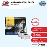 HELLA Xenon Bulb D3S 6000K Double Pack - 8GS 178 560 932