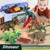Dinosaur Toys for Kids Boy Dinosaur Model Animals Toys Set Pretend Play Toys Kids Birthday Gift