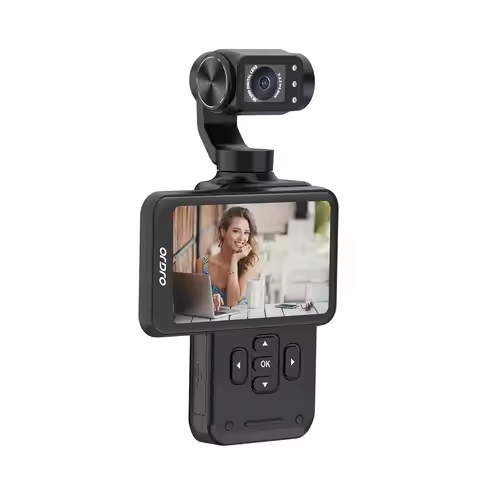ORDRO M5 Pocket Video Camera Action Vlogging Digital Camcorder 5K 3-axis Face Tracking 3.5" Touch Sc