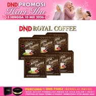 DND Royal Coffee + Sacha Inchi, Lingzhi & Ginseng (6 Kotak)