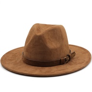 New Natural Panama Soft Shaped Suede jazz Hat Summer Women/Men Wide Brim Beach Sun Cap UV Protection Fedora Hat
