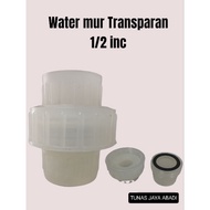 Transparent Thread Water Nut or Plain Water Nut 1/ 2 inch || Plain Water Nut or 1 x 1/ 2inch
