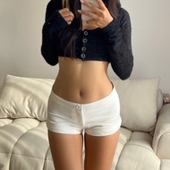 JEAN LOW RISE SHORTS | Necci.saigon