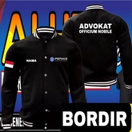 Advocate embroidered jacket advocate jacket advocate varsity jacket advocate baseball jacket advocat
