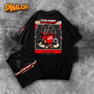 (TEAM WORK COTTON 24s DISTRO T-SHIRT) TEAM WORK DISTRO T-SHIRT, ENGINE WORK T-SHIRT Original, FUL DE