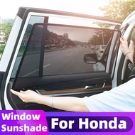 Toyar Magnetic Car Side Window Sun Shade for Honda Vezel XRV HRV 2021-2023 Sunscreen Sunshade Car Curtain Sun Protection