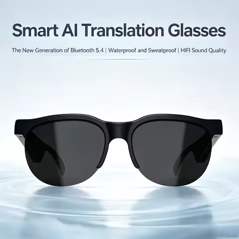 New G58 Glasses Earphone Wireless Bluetooth 5.4 Headphone Light Weight Sunglasses Earbud HiFi Stereo