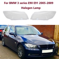 Front Car Halogen Headlights Lampshade Car Headlight Cover For BMW 3 Series E90 E91 2005-2009