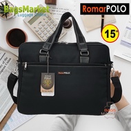 B2B-Shop กระเป๋าเอกสาร 15 นิ้ว Romar Polo กระเป๋าสะพายข้าง กระเป๋าสะพายไหล่ กระเป๋าใส่เอกสาร กระเป๋า