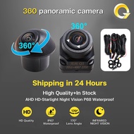 Q7 กล้องมองหลัง กล้องบันทึกหน้า กล้องรอบคัน 360 องศา HD