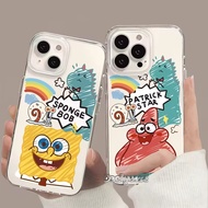 Daelycase Spongebob And Patrick Motif For Samsung A06 A05 A05S A16 A03 A03S A04 A04E A15 M15 A14 M14