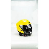 JPX HELMET NOVA X SOLID | YELLOW GLOSS | NOVA-X DOUBLE VISOR