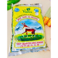 VIANCO BRAND FIVE SPICE POWDER / DEER SPICE POWDER PACKAGE 500GRAM