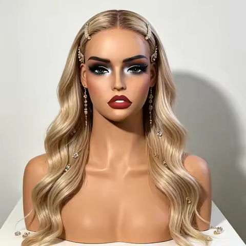 Mannequin Head with Shoulders PVC Mannequin Head Bust Jewelry Display Bust Molded Neck Mesh Cap