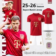 2025-26 Season FC Bayern Munich 125th Anniversary Edition Kids Football Jersey Kane Kimmch Olise Dav