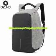 ★★OZUKO Brand Business Backpack Men school bag Multifunction USB Charging Fashion Oxford Backpacks